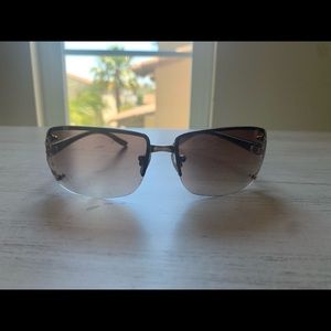 Vintage Y2K rimless sunglasses!